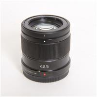 Used Panasonic Lumix G 42.5mm f/1.7 ASPH Power O.I.S. Lens Black