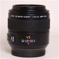 Used Panasonic Leica DG Macro-Elmarit 45mm f/2.8 ASPH MEGA O.I.S. Lens