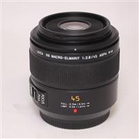 Used Panasonic Leica DG Macro-Elmarit 45mm f/2.8 ASPH MEGA O.I.S. Lens