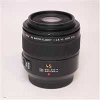 Used Panasonic Leica DG Macro-Elmarit 45mm f/2.8 ASPH MEGA O.I.S. Lens