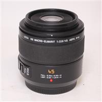Used Panasonic Leica DG Macro-Elmarit 45mm f/2.8 ASPH MEGA O.I.S. Lens