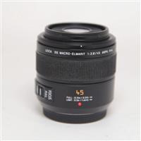Used Panasonic Leica DG Macro-Elmarit 45mm f/2.8 ASPH MEGA O.I.S. Lens