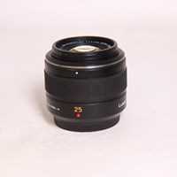 Used Panasonic Leica DG Summilux 25mm f/1.4 ASPH Lens