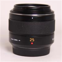 Used Panasonic Leica DG Summilux 25mm f/1.4 ASPH Lens