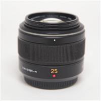 Used Panasonic Leica DG Summilux 25mm f/1.4 ASPH Lens