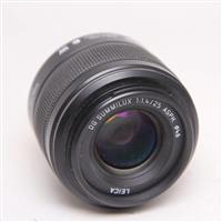 Used Panasonic Leica DG Summilux 25mm f/1.4 ASPH Lens