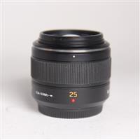 Used Panasonic Leica DG Summilux 25mm f/1.4 ASPH Lens