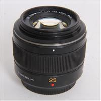 Used Panasonic Leica DG Summilux 25mm f/1.4 ASPH Lens