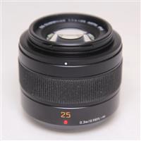 Used Panasonic Leica DG Summilux 25mm f/1.4 II ASPH Lens