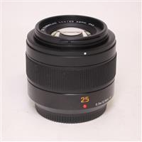 Used Panasonic Leica DG Summilux 25mm f1.4 II ASPH Lens
