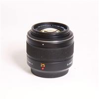 Used Panasonic Leica DG Summilux 25mm f1.4 II ASPH Lens