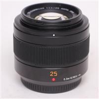 Used Panasonic Leica DG Summilux 25mm f1.4 II ASPH Lens