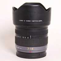 Used Panasonic Lumix G Vario 7-14mm f/4 ASPH Zoom Lens