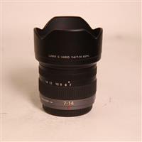 Used Panasonic Lumix G Vario 7-14mm f/4 ASPH Zoom Lens