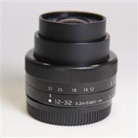 Used Panasonic Lumix G Vario 12-32mm F3.5-5.6 - M4/3 Black