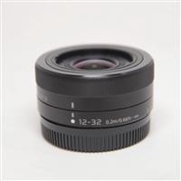 Used Panasonic Lumix G Vario 12-32mm F3.5-5.6 - M4/3 Black