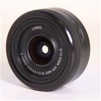 Used Panasonic Lumix G Vario 12-32mm F3.5-5.6 - M4/3 Black