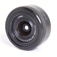 Used Panasonic Lumix G Vario 12-32mm F3.5-5.6 - M4/3 Black