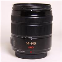 Used Panasonic Lumix G Vario 14-140mm f/3.5-5.6 ASPH Power O.I.S. Lens