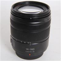 Used Panasonic Lumix G Vario 14-140mm f/3.5-5.6 ASPH Power O.I.S. Lens