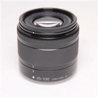 Used Panasonic Lumix G Vario 35-100mm f/4-5.6 ASPH MEGA O.I.S. Lens Black
