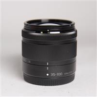 Used Panasonic Lumix G Vario 35-100mm f/4-5.6 ASPH MEGA O.I.S. Lens Black