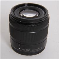 Used Panasonic Lumix G Vario 35-100mm f/4-5.6 ASPH MEGA O.I.S. Lens Black