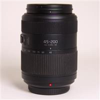 Used Panasonic Lumix G Vario 45-200mm f/4.0-5.6 Mark II Power O.I.S Micro Four Thirds Tele Lens