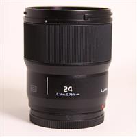 Used Panasonic Lumix S 24mm f/1.8 Lens for L Mount