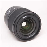 Used Panasonic Lumix S 24mm f/1.8 Lens for L Mount