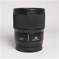 Used Panasonic Lumix S 24mm f/1.8 Lens for L Mount
