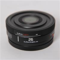 Used Panasonic Lumix S 26mm f/8 Pancake Lens