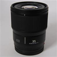 Used Panasonic Lumix S 35mm f/1.8 Lens for L Mount