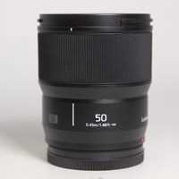 Used Panasonic Lumix S 50mm f/1.8 Lens for L-Mount