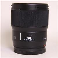 Used Panasonic Lumix S 50mm f/1.8 Lens for L-Mount