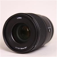 Used Panasonic Lumix S 50mm f/1.8 Lens for L-Mount