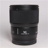 Used Panasonic Lumix S 50mm f/1.8 Lens for L-Mount