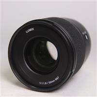 Used Panasonic Lumix S 50mm f/1.8 Lens for L-Mount