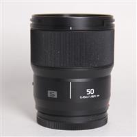 Used Panasonic Lumix S 50mm f/1.8 Lens for L-Mount