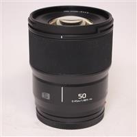 Used Panasonic Lumix S 50mm f/1.8 Lens for L-Mount