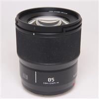 Used Panasonic Lumix S 85mm f/1.8 Prime Lens For L Mount
