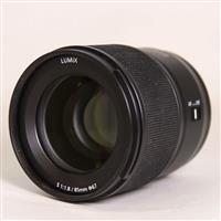 Used Panasonic Lumix S 85mm f/1.8 Prime Lens For L Mount