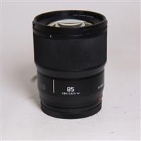 Used Panasonic Lumix S 85mm f/1.8 Prime Lens For L Mount