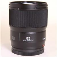 Used Panasonic Lumix S 85mm f/1.8 Prime Lens For L Mount