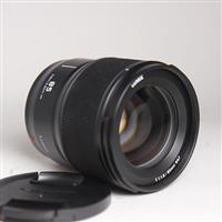 Used Panasonic Lumix S 85mm f/1.8 Prime Lens For L Mount