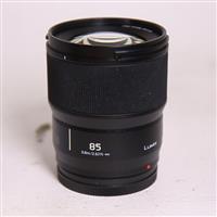 Used Panasonic Lumix S 85mm f/1.8 Prime Lens For L Mount
