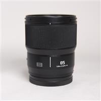 Used Panasonic Lumix S 85mm f/1.8 Prime Lens For L Mount