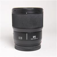 Used Panasonic Lumix S 85mm f/1.8 Prime Lens For L Mount