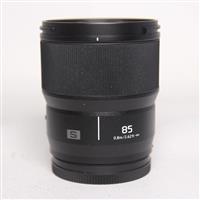 Used Panasonic Lumix S 85mm f/1.8 Prime Lens For L Mount