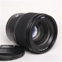 Used Panasonic Lumix S 85mm f/1.8 Prime Lens For L Mount